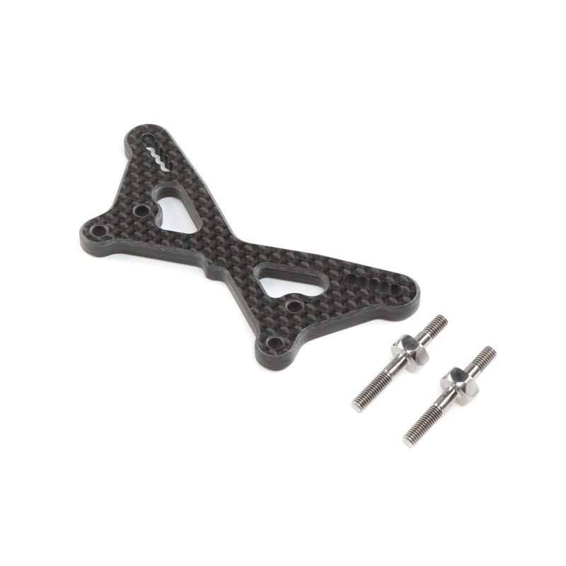 Carbon Front Tower with Ti Standoffs:  22 5.0
