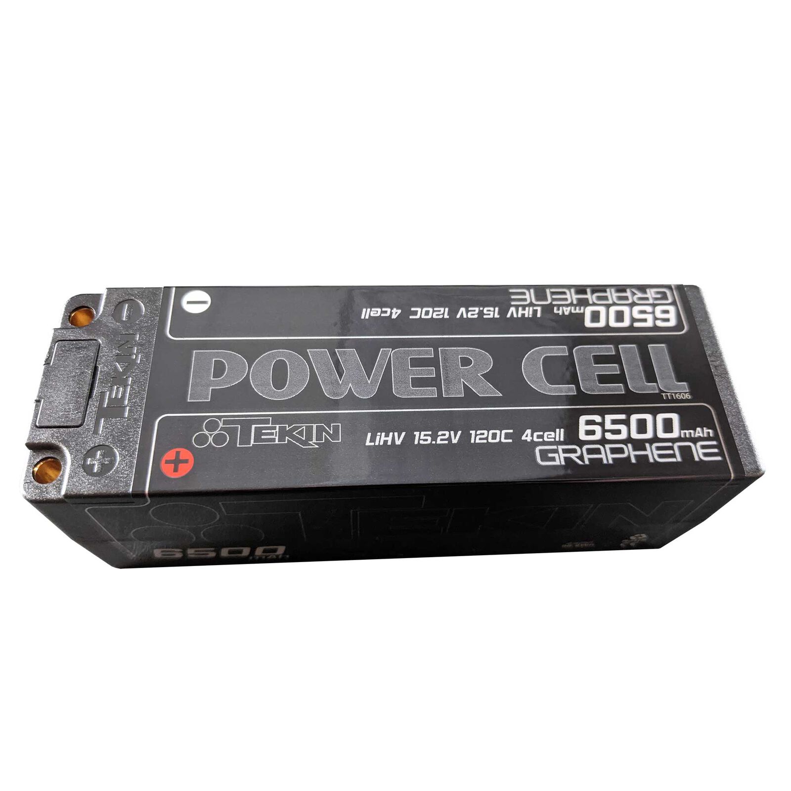 15.2V 6500mAh 4S 120C Hardcase LiHV Battery: 5mm High Power Bullet