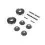 Gear Set, Metal: 22 5.0 G2 Gear Diff