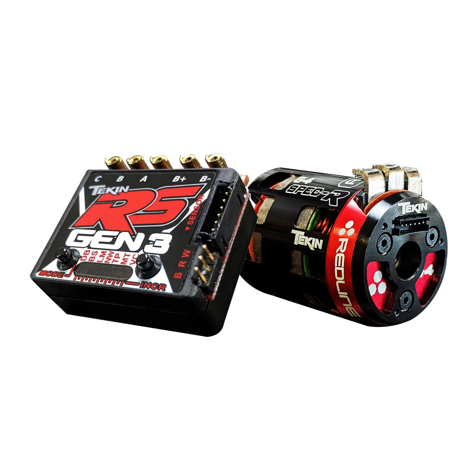 RSgen3 ESC/17.5T Gen4 SpecR Sensored Brushless Motor System