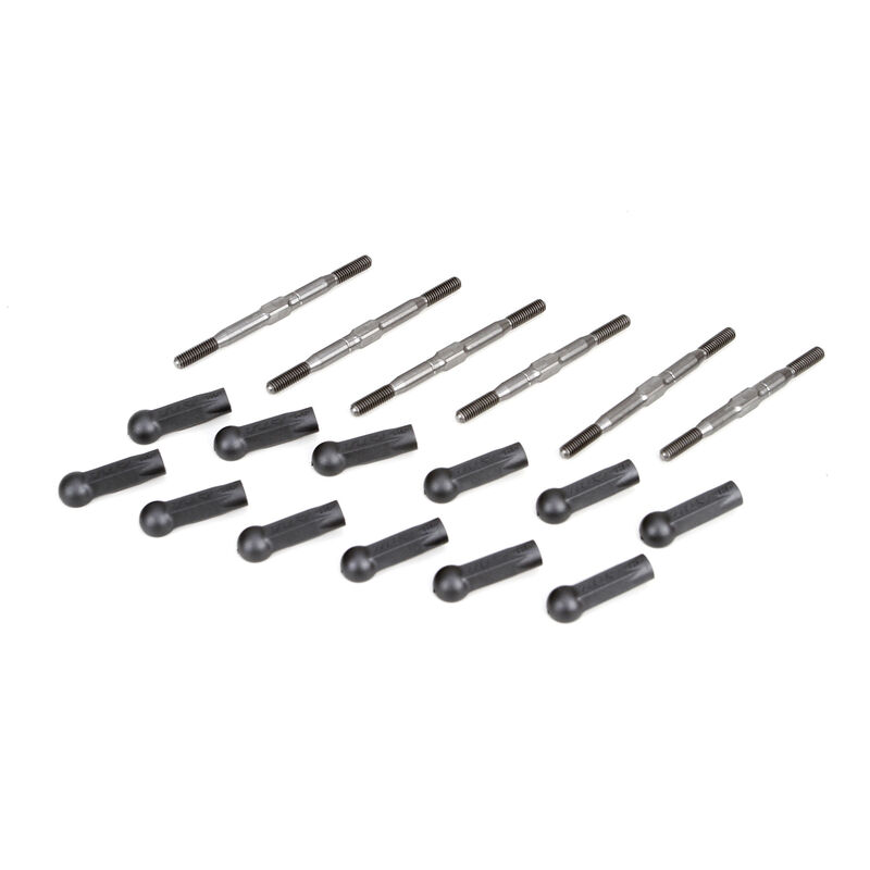 HD Turnbuckle Kit, Titanium (6): 22 2.0, 3.0
