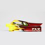 1/10 Cab FWD Clear Body & Wing Set with Stickers: 22-4