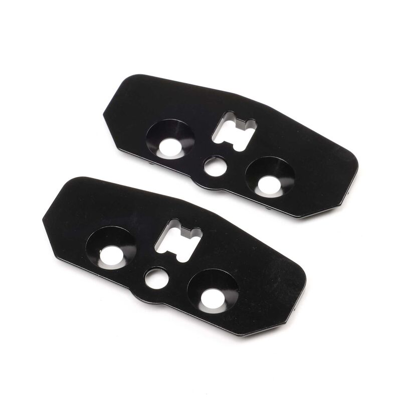 Skid Plate, Adjustable Chassis, STD, Aluminum (2): 8X 2.0
