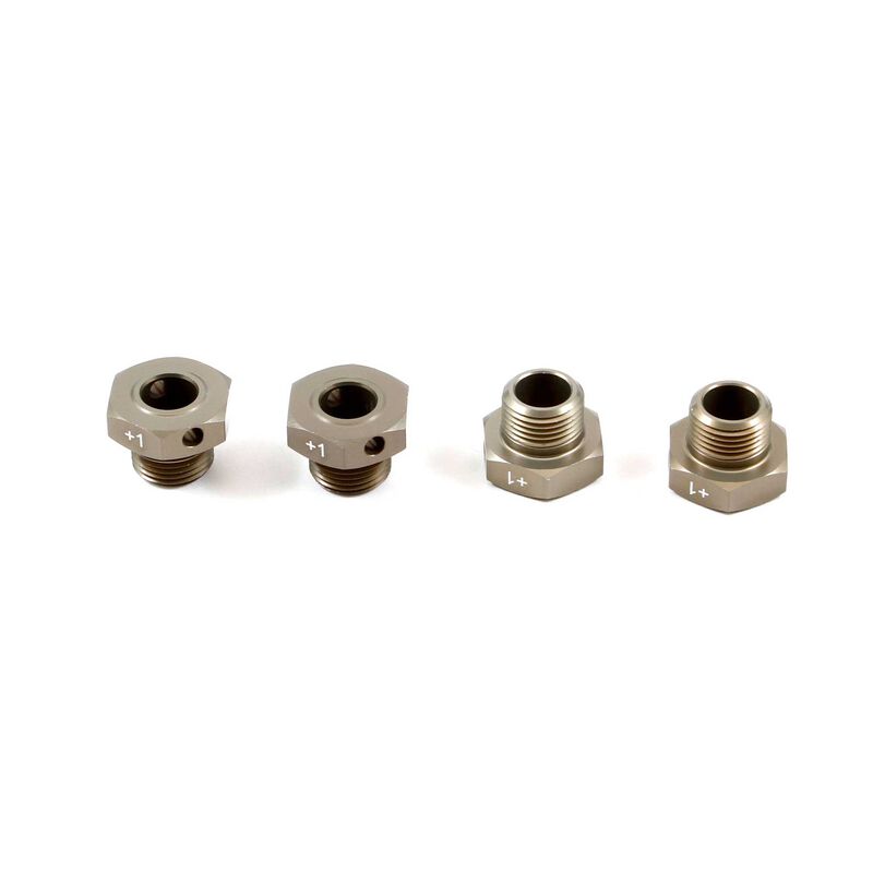 Wheel Hexes, +1mm wider (4): 8B 3.0