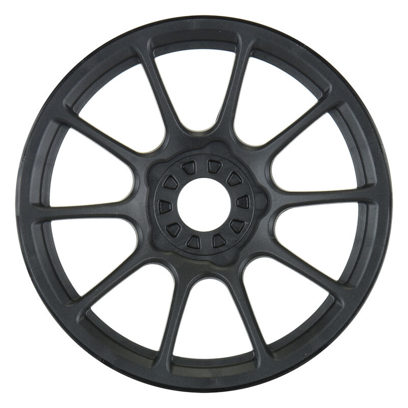 1/8 Mach 10 F/R Buggy Wheels 17mm (4) Black