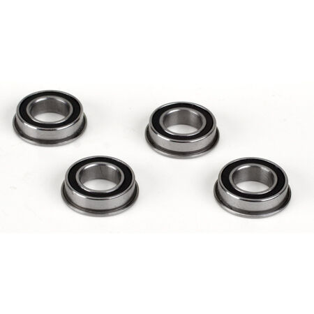 8x14x4 Flanged Rubber Seal Ball Bearing (4): 8X, 8XE | Team Losi