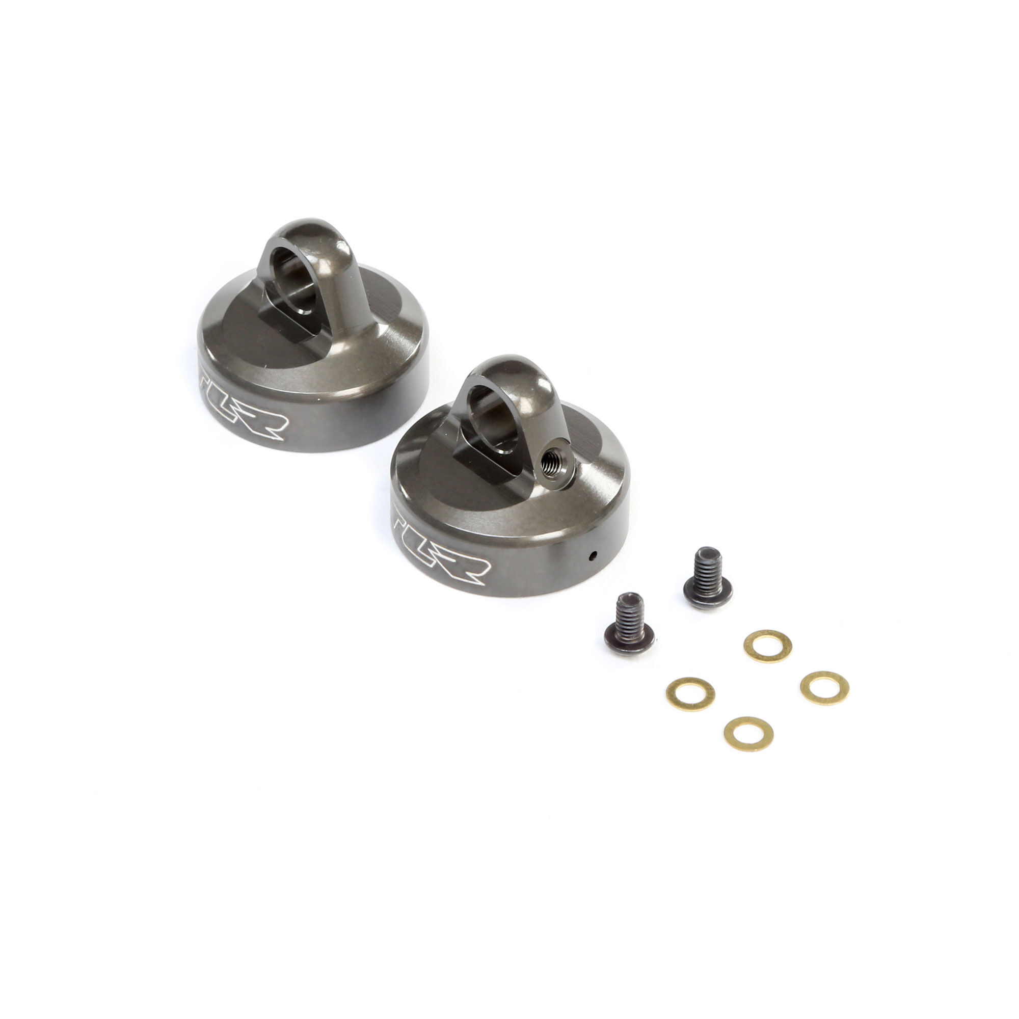 16mm Bleeder Shock Cap Aluminum (2): 8X, 8XE | Team Losi Racing