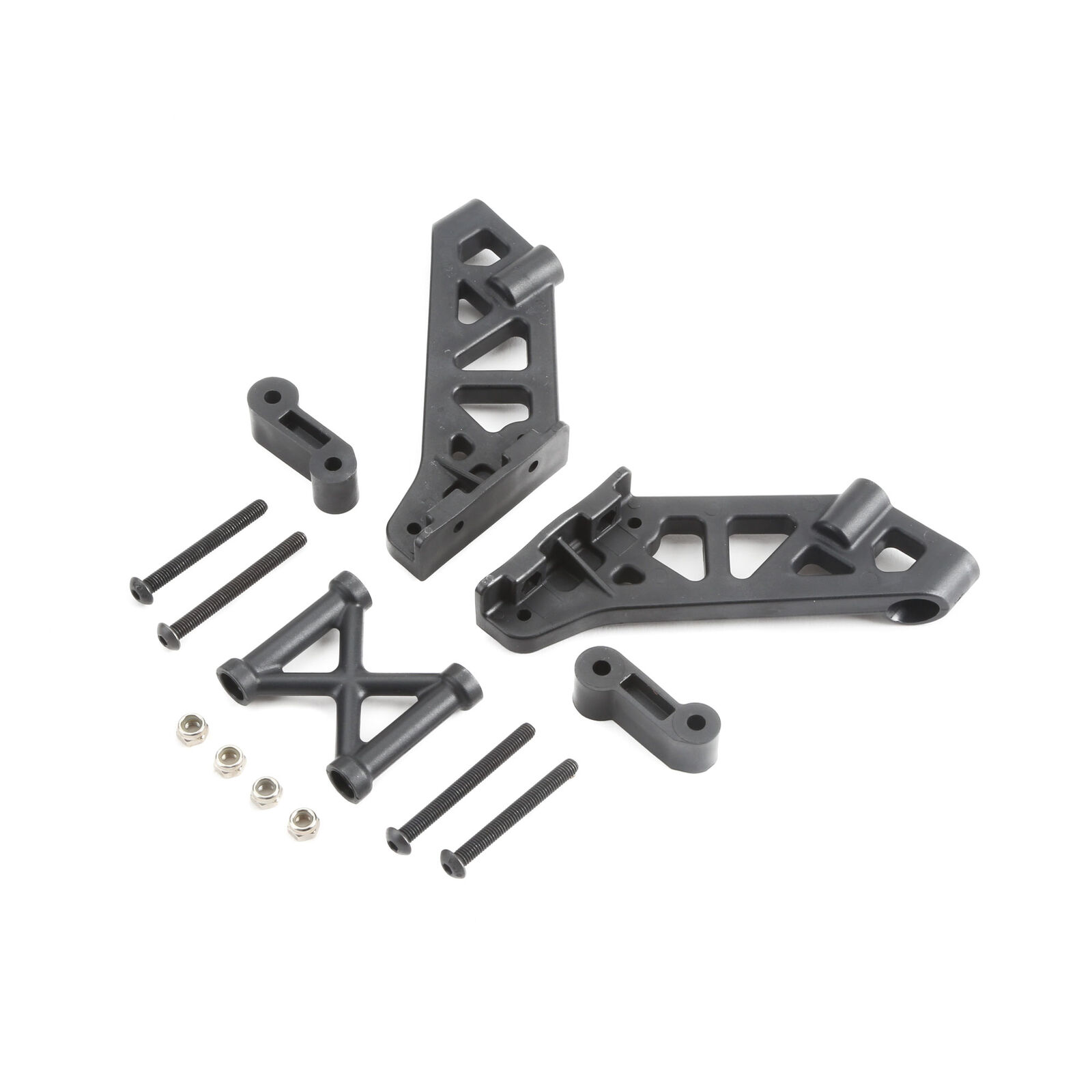 Left and Right Wing Mount Brace and Spacer: 5IVE B