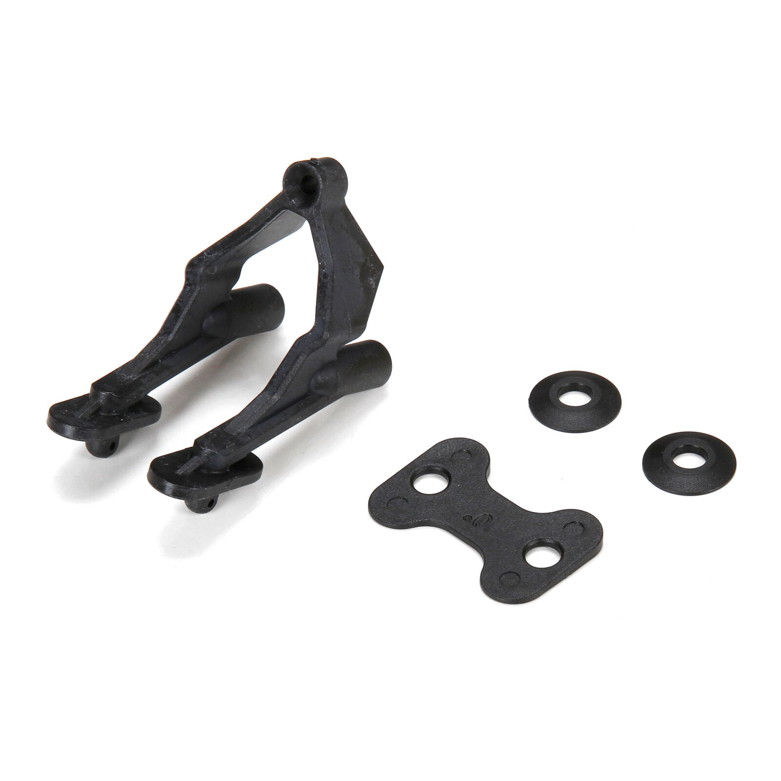 Rear Wing Stay and Washers: 22-4 2.0