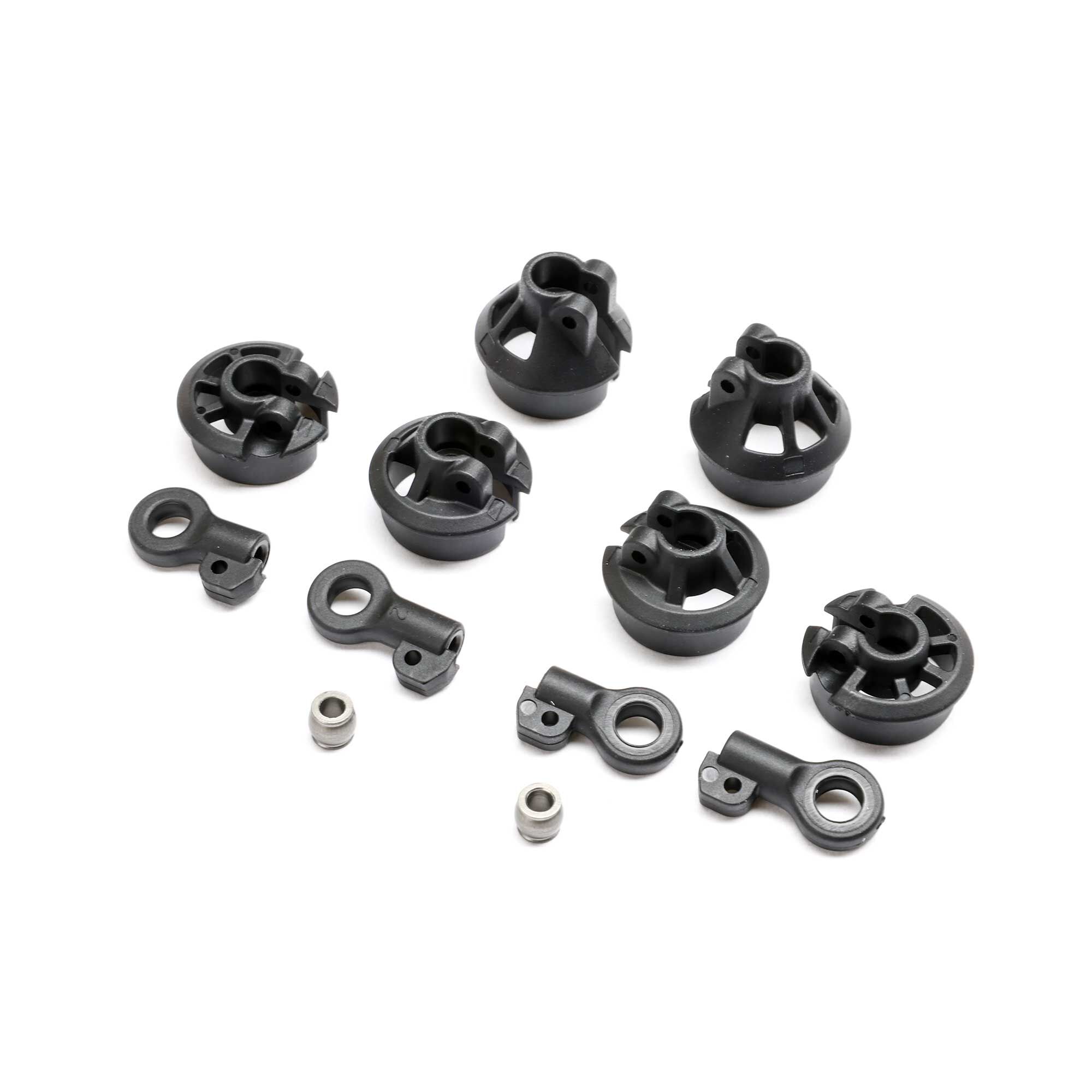 Spring Cups, Shock Ends, 13mm: 22X | Team Losi Racing