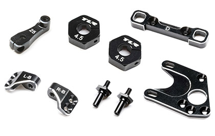 ALUMINUM PARTS for the Team Losi Racing 1/10 22X DC 2WD RC Buggy Race Kit, Dirt/Clay