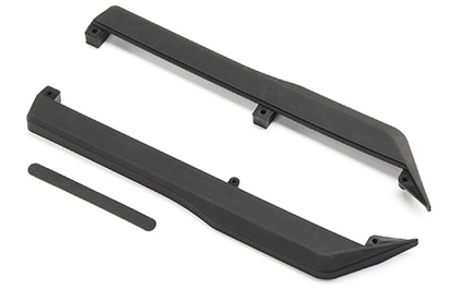 UPDATED SIDEGUARDS for the Team Losi Racing  1/10 22X-4 2.0 DC 4WD Buggy Race Kit