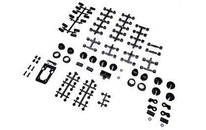 LARGE VOLUME GEAR DIFFERENTIALS for the Team Losi Racing 1/10 22X-4 2.0 AC 4WD Buggy Race Kit