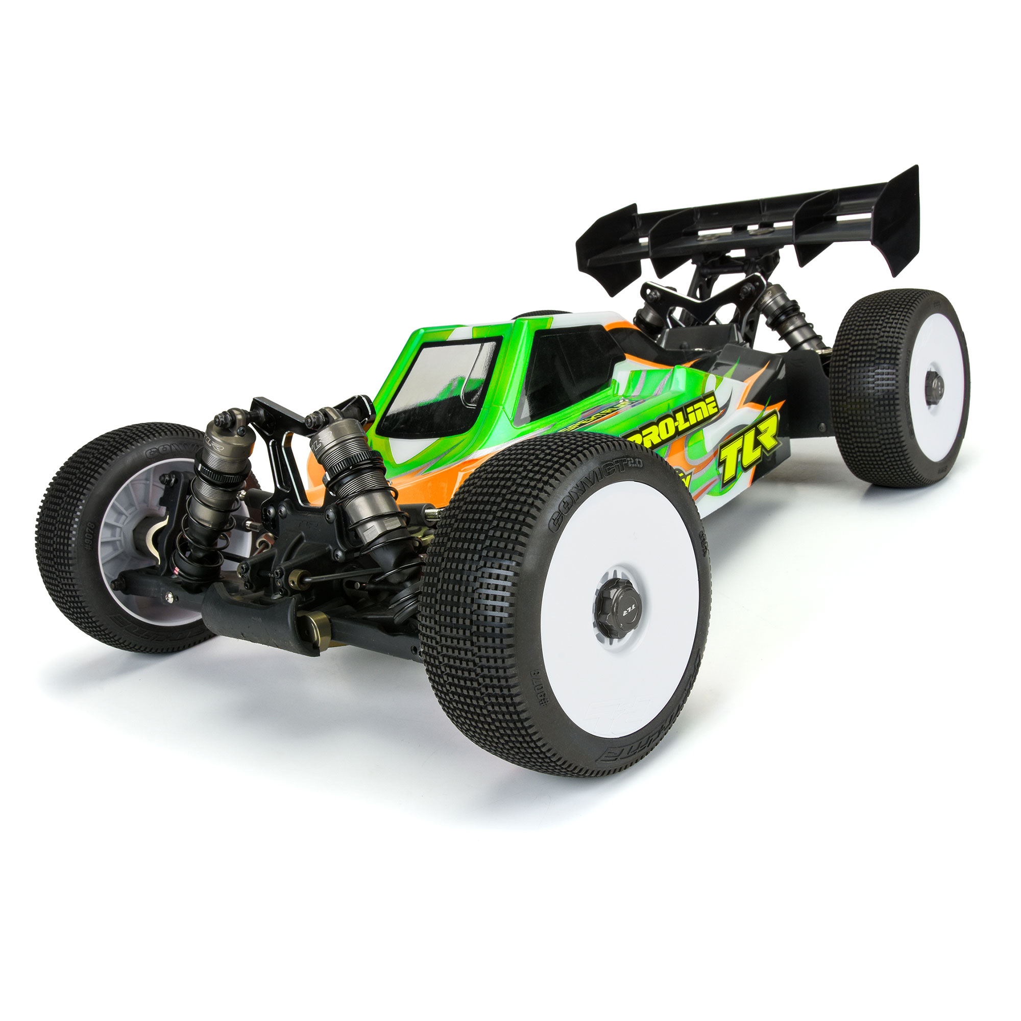 1/8 Convict 2.0 M4 Front/Rear Off-Road Buggy Tires (2)