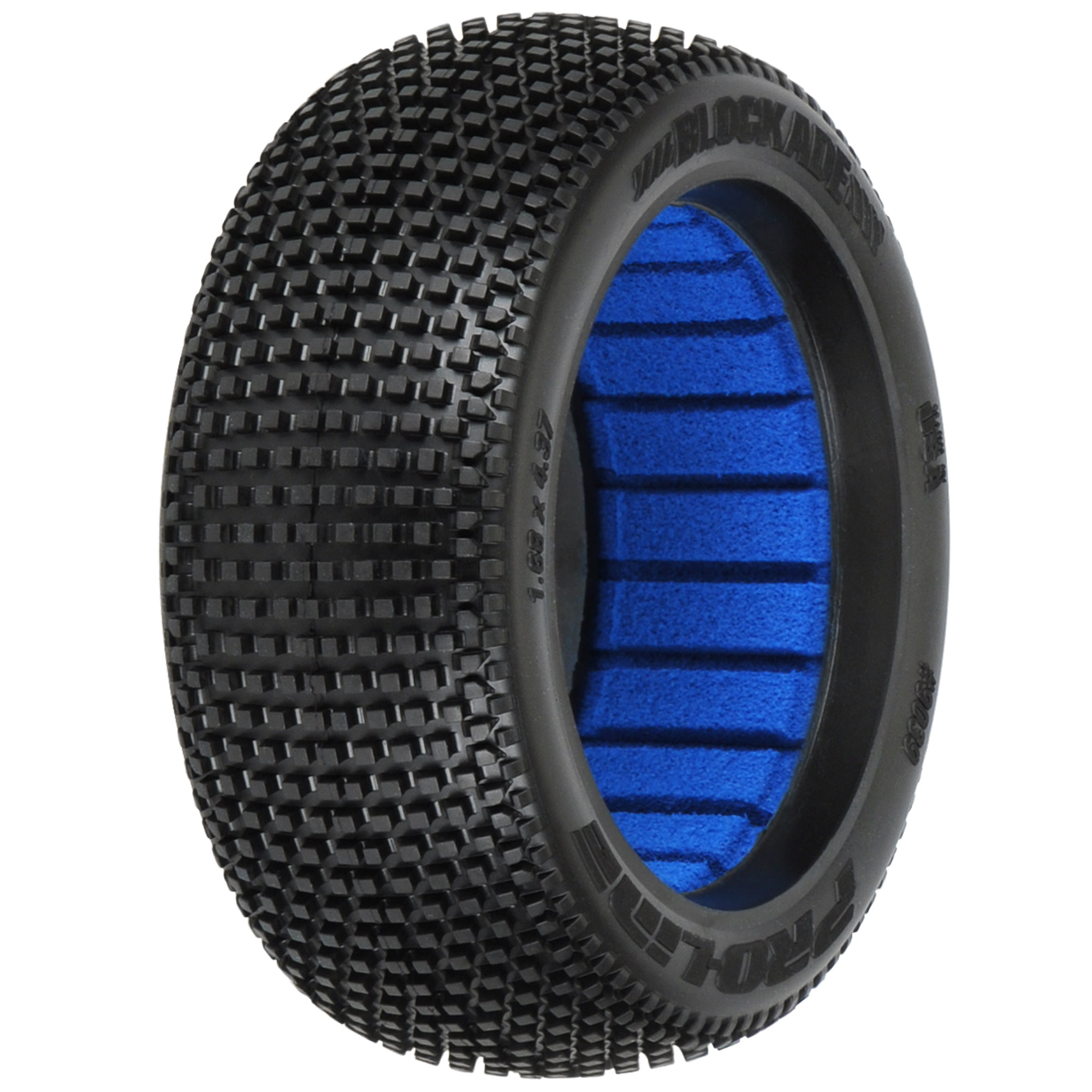 1/8 Blockade M3 Front/Rear Off-Road Buggy Tires (2) | Team Losi Racing